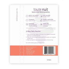 img 1 attached to 🧖 Toute Nuit Wrinkle Patches Trial Pack - Say Goodbye to Wrinkles with Forehead, Eye, and Lip Patches!