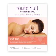 🧖 toute nuit wrinkle patches trial pack - say goodbye to wrinkles with forehead, eye, and lip patches! logo