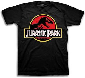 img 1 attached to Authentic Jurassic Park Boys Logo Short Sleeve T-Shirt: A Must-Have for Dino Fans!