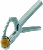 retro westmark aluminum coated olive pitter: efficient kitchen tool for easy olive preparation logo