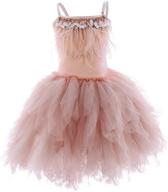 👗 iwemek ruffles tassels princess birthday girls' dresses: perfect party attire logo