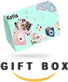 img 3 attached to 📸 Katia Instant Camera Accessories Bundle for Fujifilm Mini 11: Camera Case, Album, Frame, Stickers, Strap, and More | Alpaca Design