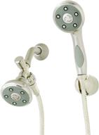 🚿 sleek brushed nickel speakman vs-112007-bn napa anystream handheld shower head combo with 2.5 gpm flow rate logo