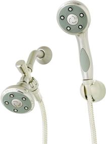 img 2 attached to 🚿 Sleek Brushed Nickel Speakman VS-112007-BN Napa Anystream Handheld Shower Head Combo with 2.5 GPM Flow Rate