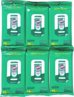 🧼 clorox cleaning wipes - 540 count - resealable bundle - fresh scent (6 packs) logo