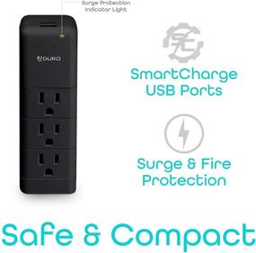 img 1 attached to Aduro Protector Multiple Splitter Extender Power Strips & Surge Protectors
