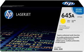 img 4 attached to 🟨 HP 645A C9732A Toner Cartridge - Vibrant Yellow Print Quality