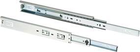 img 1 attached to 📦 Shop Fox D3034 26-Inch Full Extension Drawer Slide with 100 lb Capacity - Side Mount Pair