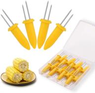 holders stainless skewers durable anti scald logo