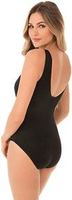 img 2 attached to Miraclesuit 6516685 Illusionist Palma One Piece Women's Clothing