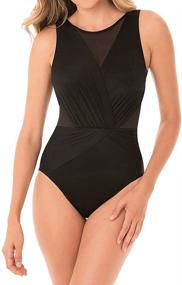 img 3 attached to Miraclesuit 6516685 Illusionist Palma One Piece Women's Clothing