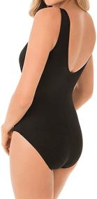 img 1 attached to Miraclesuit 6516685 Illusionist Palma One Piece Women's Clothing