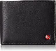 ultimate protection: alpine swiss rfid blocking leather wallet with ample space logo