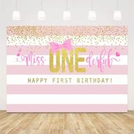 birthday backdrop onederful background photography logo