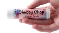 🍭 jumbo chubby chapstick - all-natural .5 ounce lip balm for large lips (cotton candy) logo