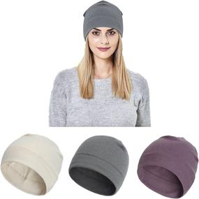 img 4 attached to XiFe Unisex Indoors Beanie Hairloss Outdoor Recreation