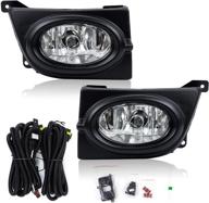 rp remarkable power fl7038: enhanced clarity fog light kit for 2006-2008 civic 4dr logo