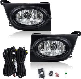 img 4 attached to RP Remarkable Power FL7038: Enhanced Clarity Fog Light Kit for 2006-2008 Civic 4DR