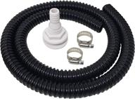 🔧 sealproof 1-1/8-inch dia bilge pump hose plumbing kit - premium quality 6 ft kinkfree flexible pvc hose, made in usa, includes 2 hose clamps and thru-hull fitting логотип
