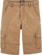 🩳 kosh cedar boys' clothing cargo shorts - ideal shorts for toddlers logo