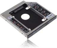 💿 kunova (tm) 12.7mm universal laptop cd/dvd-rom optical bay hdd hd hard drive caddy case logo