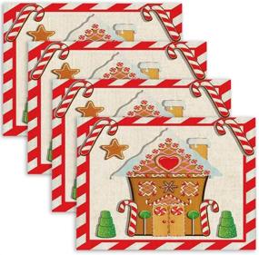 img 4 attached to Gingerbread Gumdrop 🎄 Christmas Placemats by Pamime