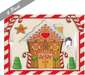 img 3 attached to Gingerbread Gumdrop 🎄 Christmas Placemats by Pamime