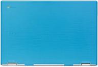 💻 mcover hard shell case for 2019 15.6-inch acer chromebook 15 cb315-1h series (not compatible with older acer chromebook c910, cb5-971, cb3-531, cb515, etc.) laptop computer - aqua logo