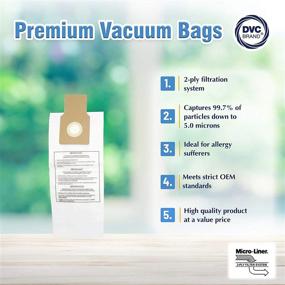 img 2 attached to 🛍️ Pack of 30 MicroLined Bags for Kenmore Upright Vacuum 5068 50688 50690, Type U/O