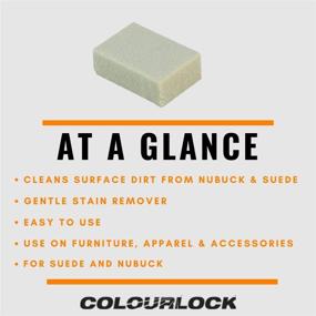 img 3 attached to Colourlock Suede & Nubuck Eraser: Effortlessly Eliminate Stains on Leather Clothing and Shoes!