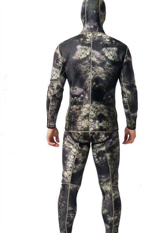 MYLEDI Men's 1.5mm Full Body Camo Wetsuit for Spearfishing