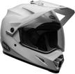 bell adventure helmet gloss white motorcycle & powersports logo
