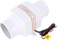 🚤 in-line bilge air blower 130cfm: enhance marine boat ventilation with amarine made's 12v electric option логотип