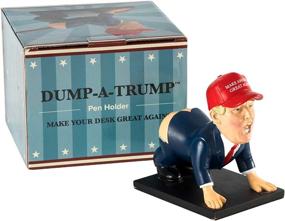 img 1 attached to 🖊️ The Original Dump-a-Trump Pen Holder: A Hilarious Donald Trump White Elephant Gift and Christmas Present