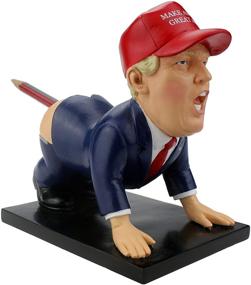 img 4 attached to 🖊️ The Original Dump-a-Trump Pen Holder: A Hilarious Donald Trump White Elephant Gift and Christmas Present