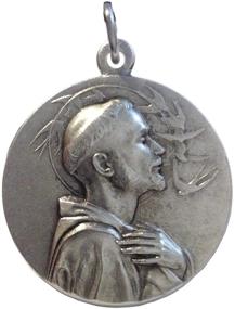 img 4 attached to 🐦 Authentic Saint Francis of Assisi Medal: The Patron Saints Medals - Made in Italy (St. Francis Big Size)