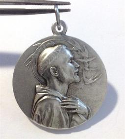 img 3 attached to 🐦 Authentic Saint Francis of Assisi Medal: The Patron Saints Medals - Made in Italy (St. Francis Big Size)