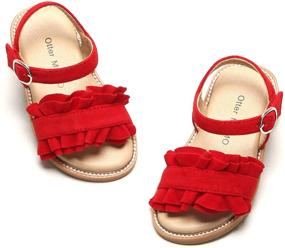 img 4 attached to Otter MOMO Sandals Summer Toddler