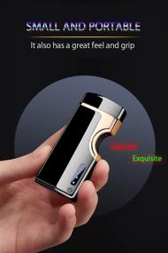 img 1 attached to WDMART Rechargeable Electric Plasma Lighters Outdoor Recreation for Camping & Hiking