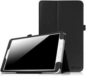 img 4 attached to 📱 Fintie Slim Fit Vegan Leather Folio Case for Samsung Galaxy Tab E 9.6 - Premium Cover for Tab E/Tab E Nook 9.6-Inch Tablet (SM-T560/T561/T565 & SM-T567V Verizon 4G LTE Version) in Black