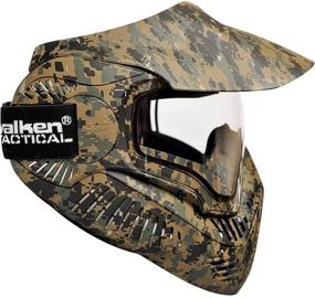 img 3 attached to 🎯 Valken Paintball MI-7 Goggle/Mask - Marpat: Enhanced Visibility with Dual Pane Thermal Lens