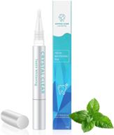 🦷 crystal clear teeth whitening pen: dentist recommended, no sensitivity, 35% carbamide peroxide, travel-friendly logo