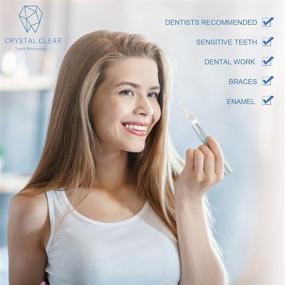 img 3 attached to 🦷 Crystal Clear Teeth Whitening Pen: Dentist Recommended, No Sensitivity, 35% Carbamide Peroxide, Travel-Friendly