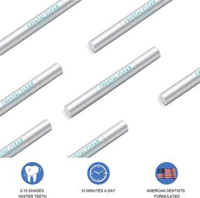 img 2 attached to 🦷 Crystal Clear Teeth Whitening Pen: Dentist Recommended, No Sensitivity, 35% Carbamide Peroxide, Travel-Friendly