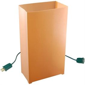 img 2 attached to 🏮 Enhance Your Outdoor Ambiance with Lumabase 32110 Electric Luminaria Kit in Tan/Kraft