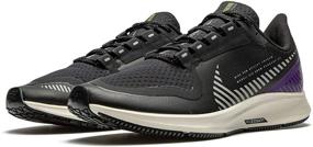 img 3 attached to 👟 Nike Pegasus Shield: Black Metallic Men's Athletic Running Shoes