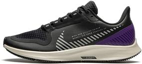 img 4 attached to 👟 Nike Pegasus Shield: Black Metallic Men's Athletic Running Shoes