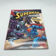 jumbo coloring and activity book featuring superman for ultimate entertainment and creative fun logo