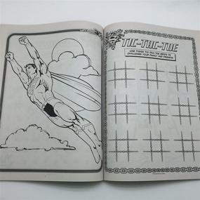 img 1 attached to Jumbo Coloring and Activity Book featuring Superman for Ultimate Entertainment and Creative Fun