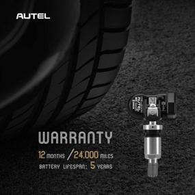 img 2 attached to Программируемые универсальные датчики TPMS Autel (315МГц + 433МГц) для замены оригинальных датчиков с металлическим винтовым клапаном: итоговое решение